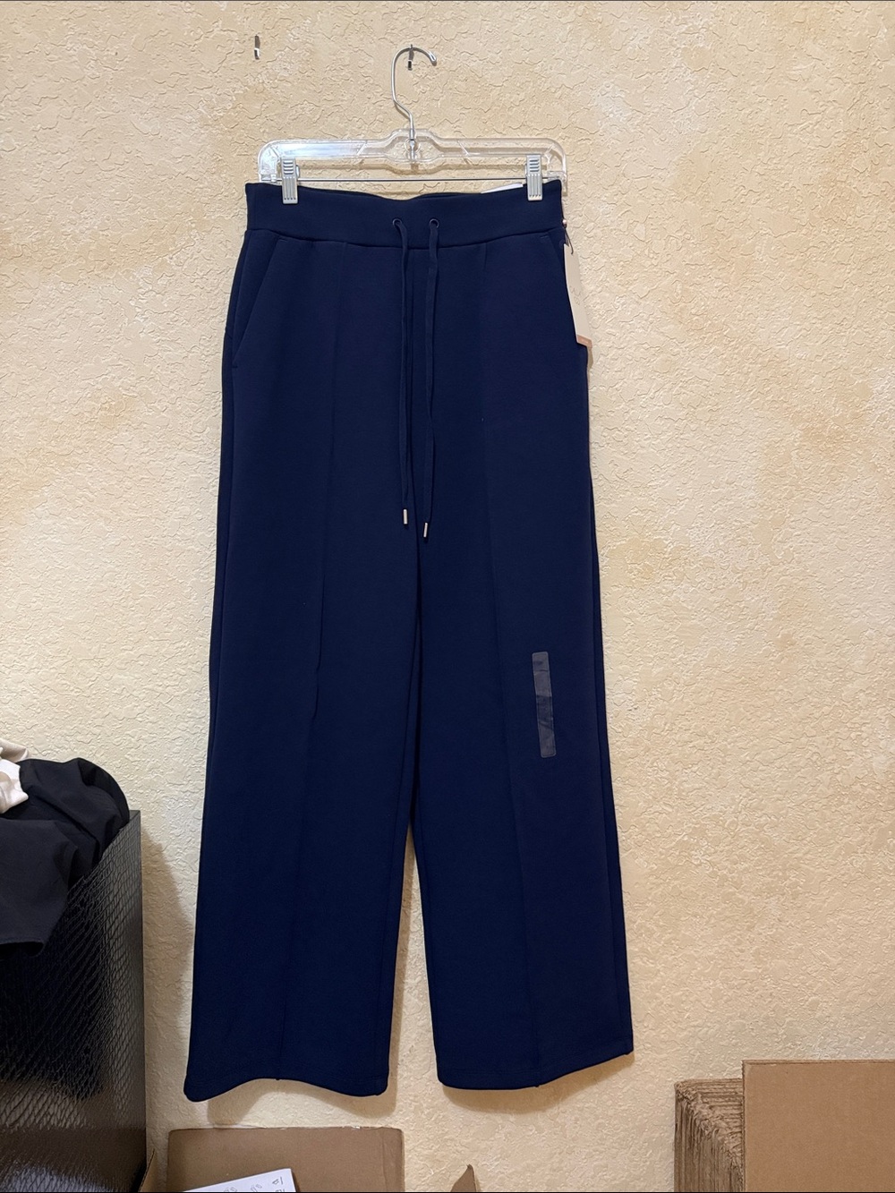 Opulent blue Calia soft scuba pants size small NWT